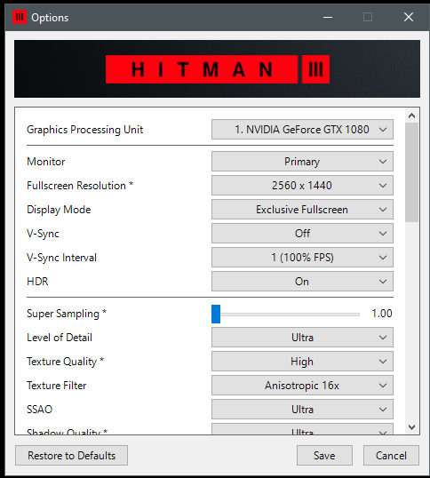 Best Hitman 3 PC settings – optimised settings for 60fps